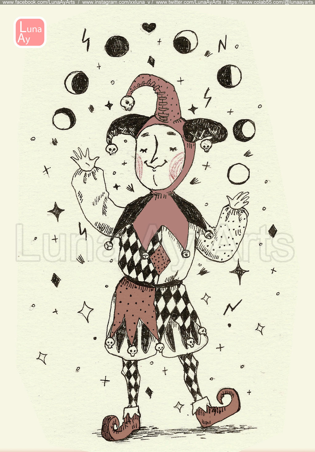 Desenho De Rosto De Bobo Da Corte