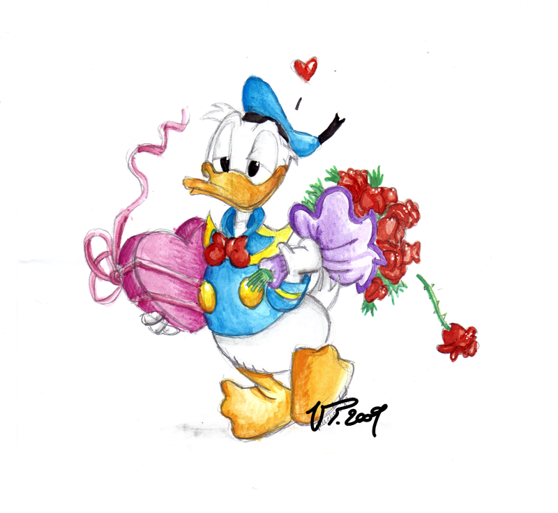 Donald in Love