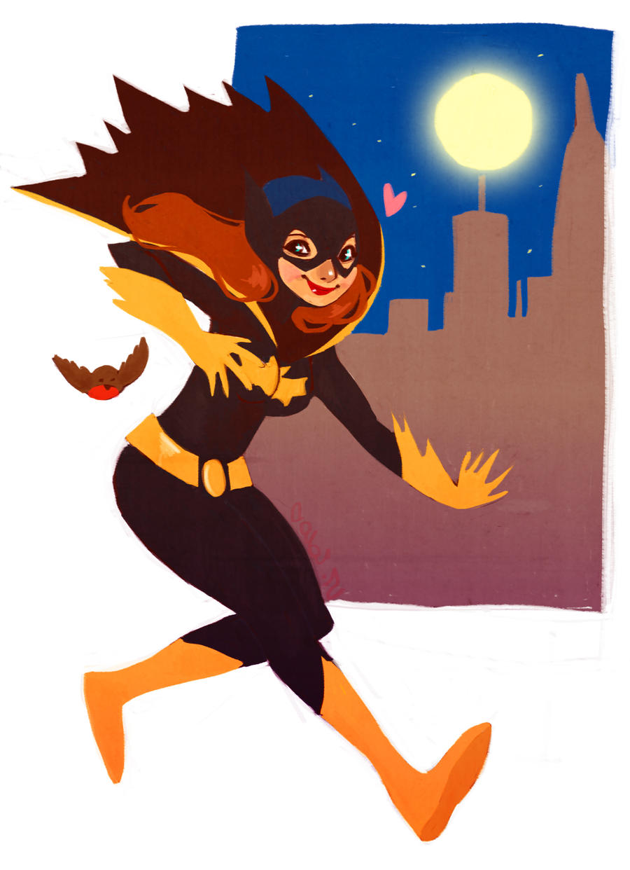 Bat Girl Comm by VPdessin