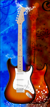 Fender Guitar Vector by SC