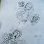 Flabia 'n' Roxy sketches