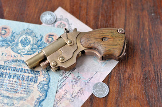 Steampunk pocket pistol