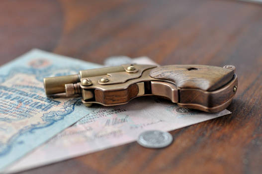 Steampunk pocket pistol