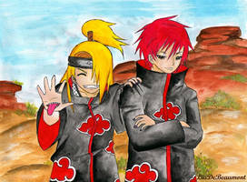 Deidara and Sasori