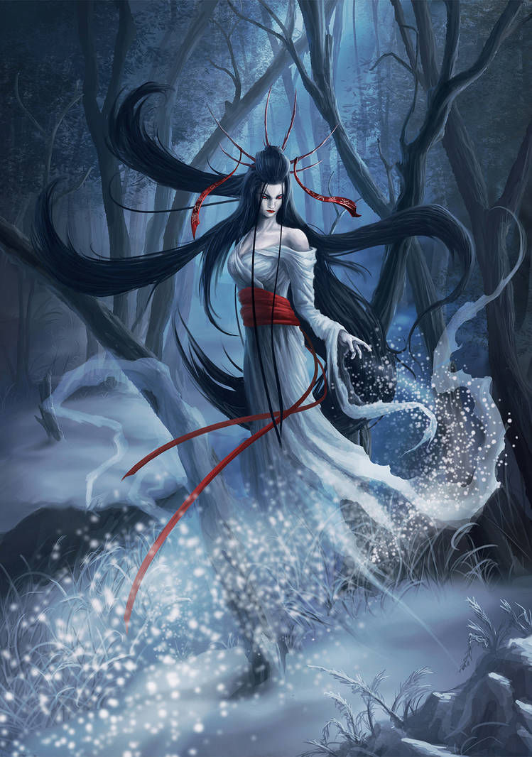 Yuki-Onna, the Snow Spirit by Takeda11 Yuki-Onna, the Snow Spirit by Takeda11