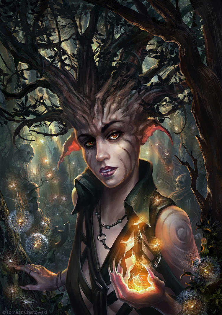 Forest dryad by Takeda11