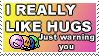 I LIKE HUGS by Plankhead