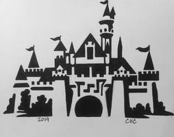 Disneyland Castle Disney Fan Art