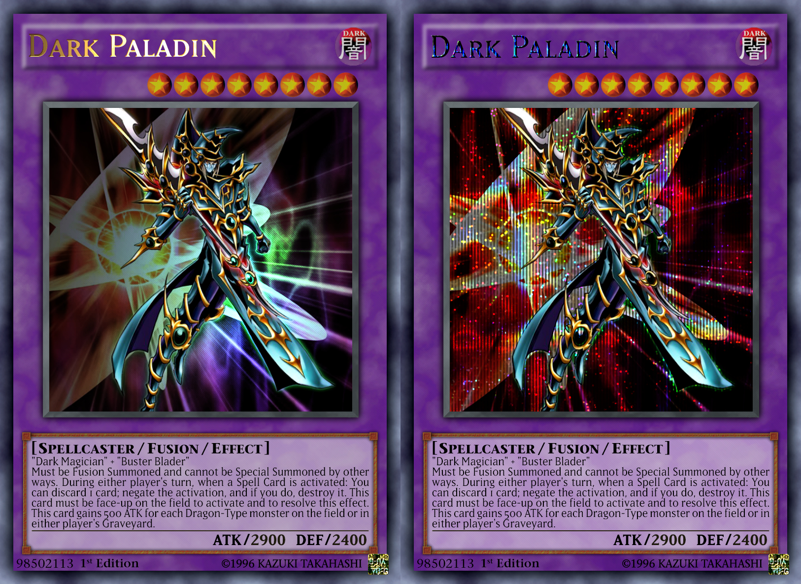 Dark Paladin (Ultra / Prismatic Secret Rare) by sangmaitre on DeviantArt Dark Paladin (Ultra / Prismatic Secret Rare) by sangmaitre on DeviantArt