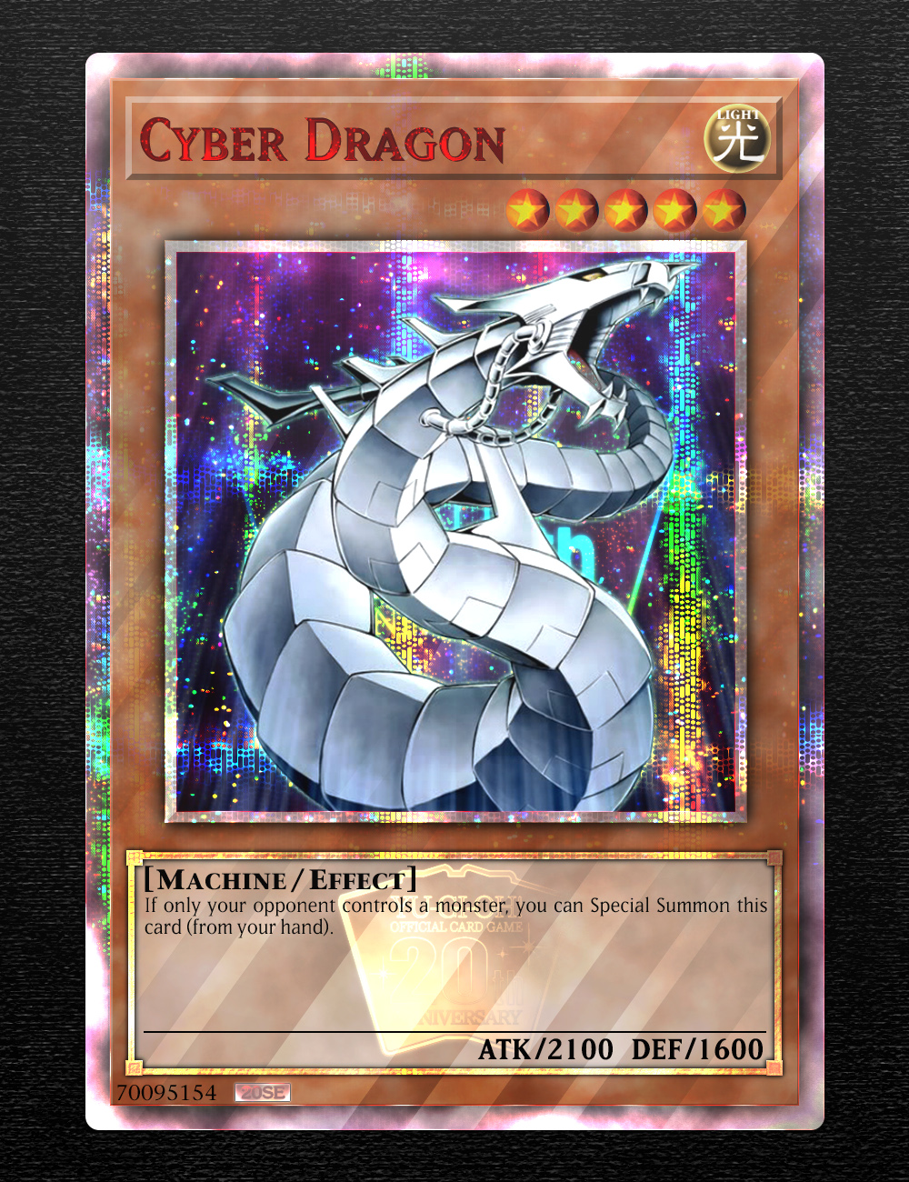 SDCR-EN001 Cyber Dragon Core Super Rare UNL Edition Mint YuGiOh Card SDCR-EN001 Cyber Dragon Core Super Rare UNL Edition Mint YuGiOh Card