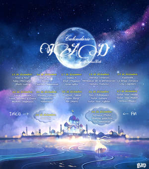 Flyer calendario IAD Sailor Moon