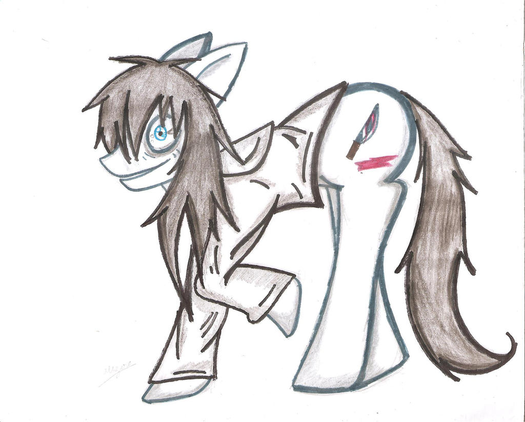 jeff the killer pony