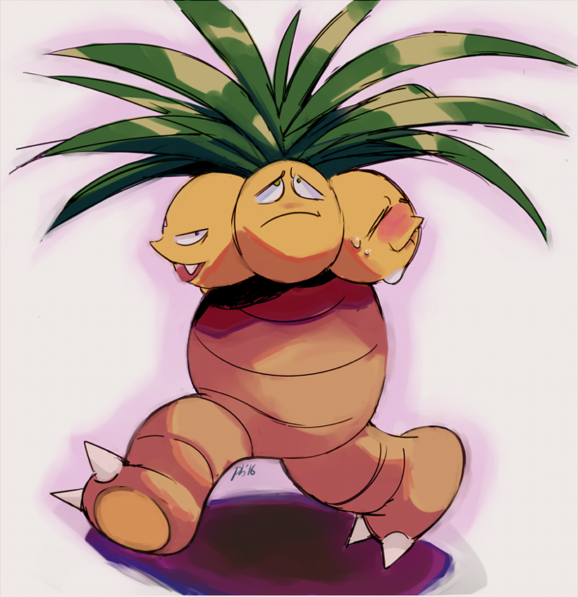 exeggutor by Meeguu on DeviantArt