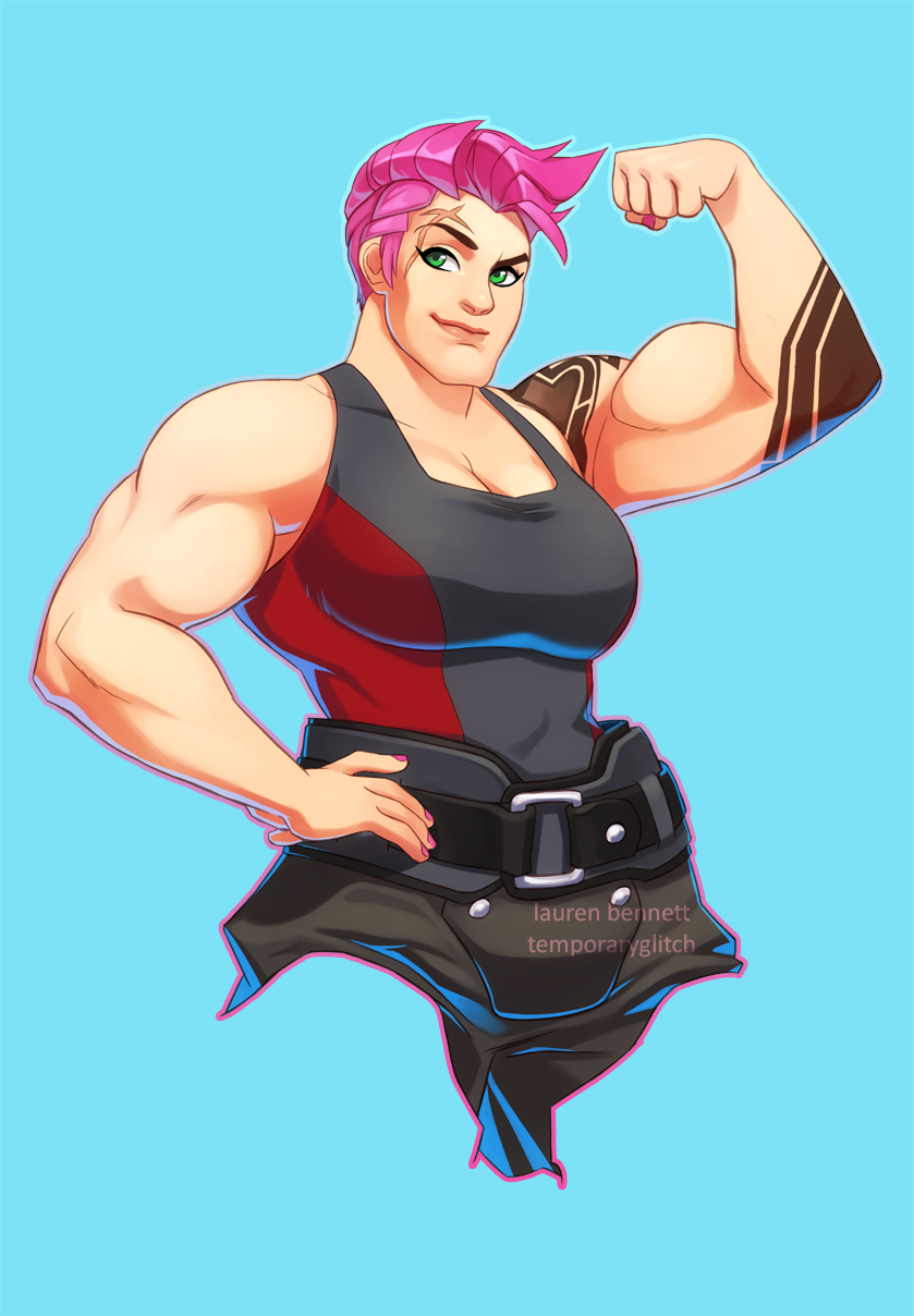 OVERWATCH - Casualish Zarya