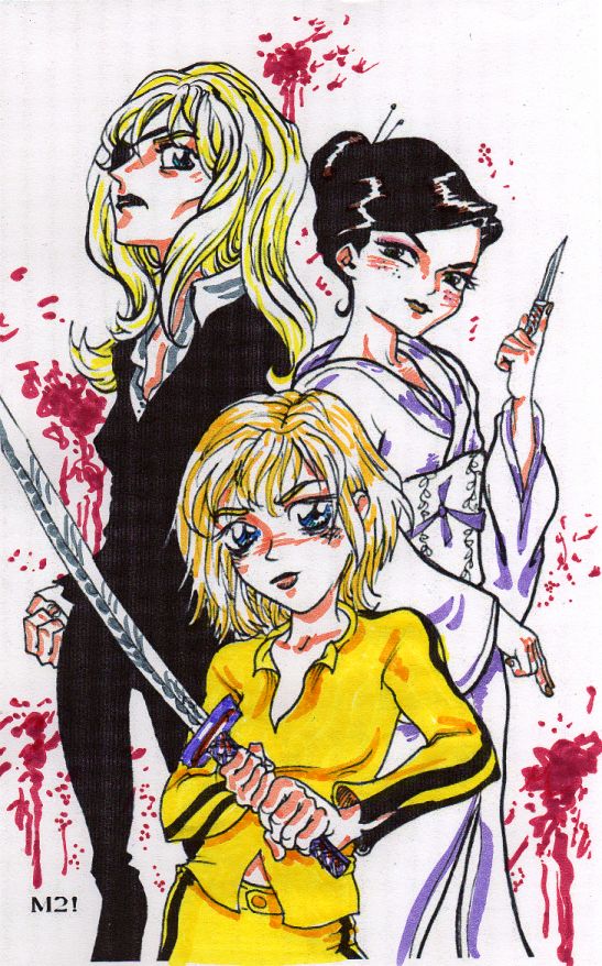 kill bill anime artist