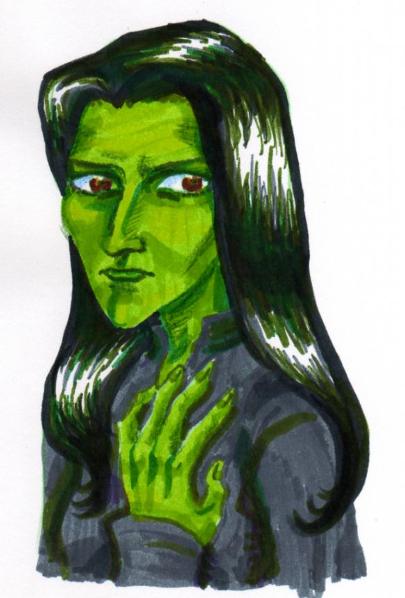 Elphaba, the adept.