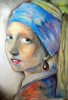 The Girl With the Black Pearl Earring