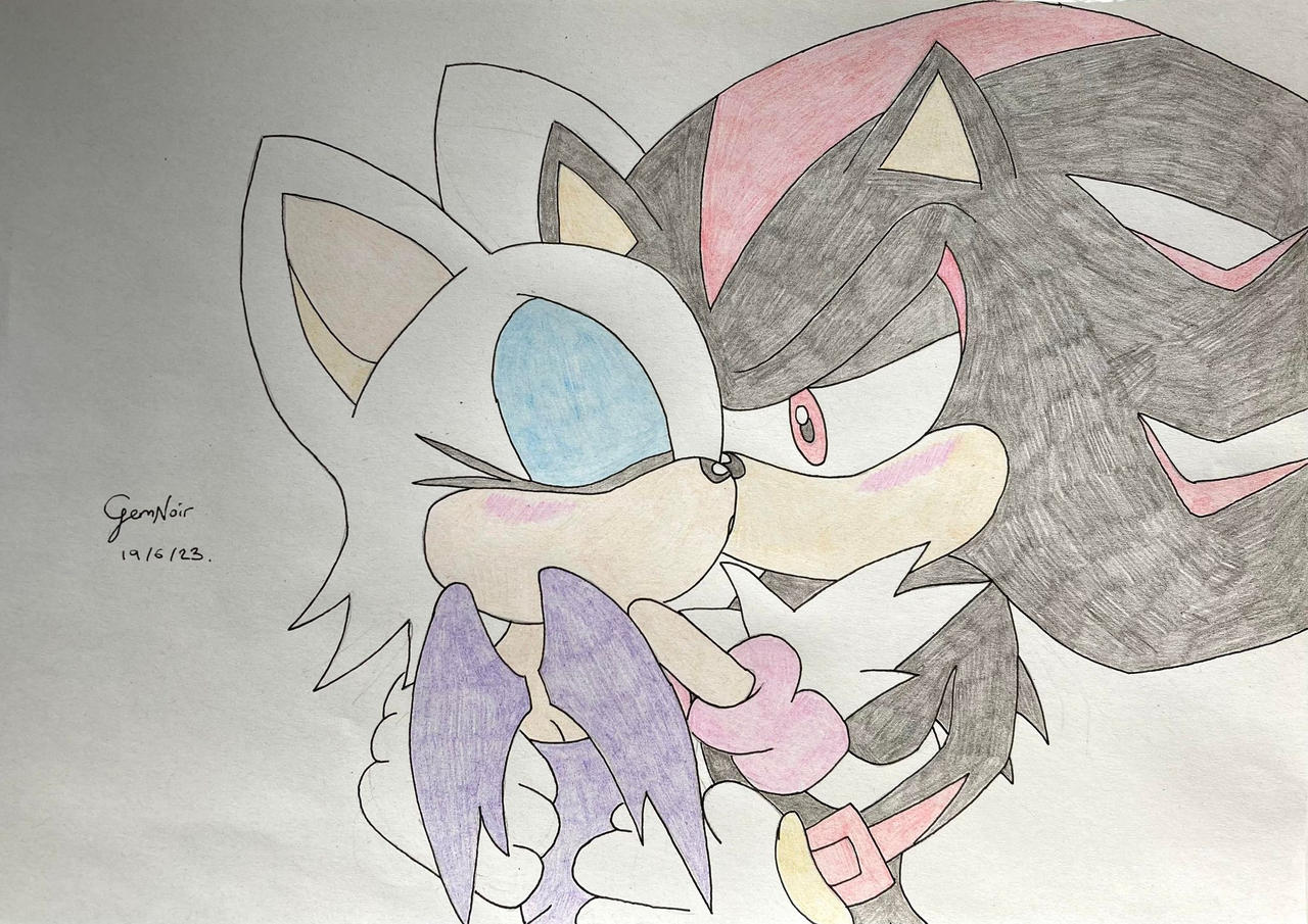 Shadow Love Rouge Shadow and Rouge: First Kiss by GemNoir on DeviantArt