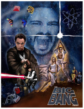 Big Bang Theory Star Wars Poster
