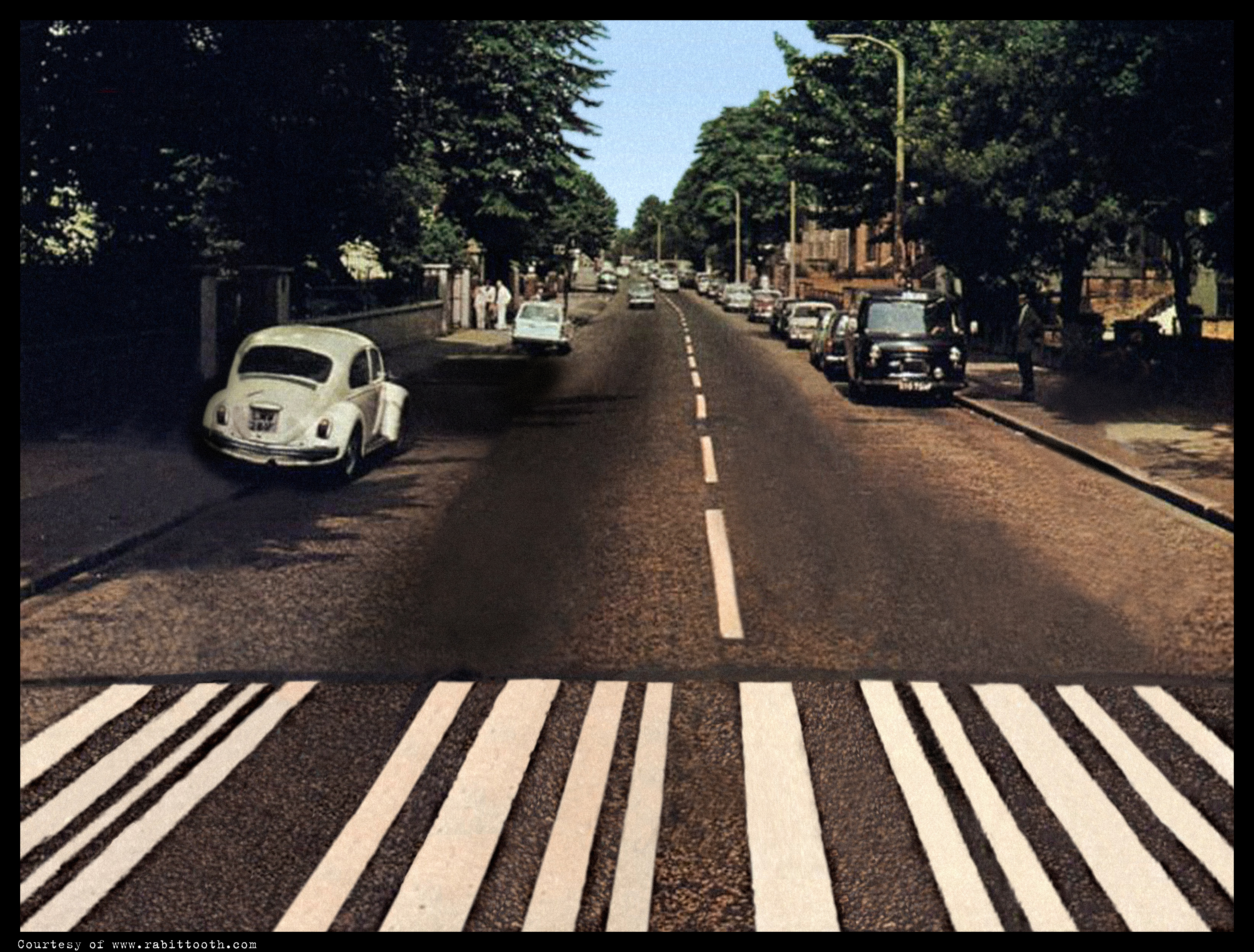 Blank Abbey Road - No Beatles