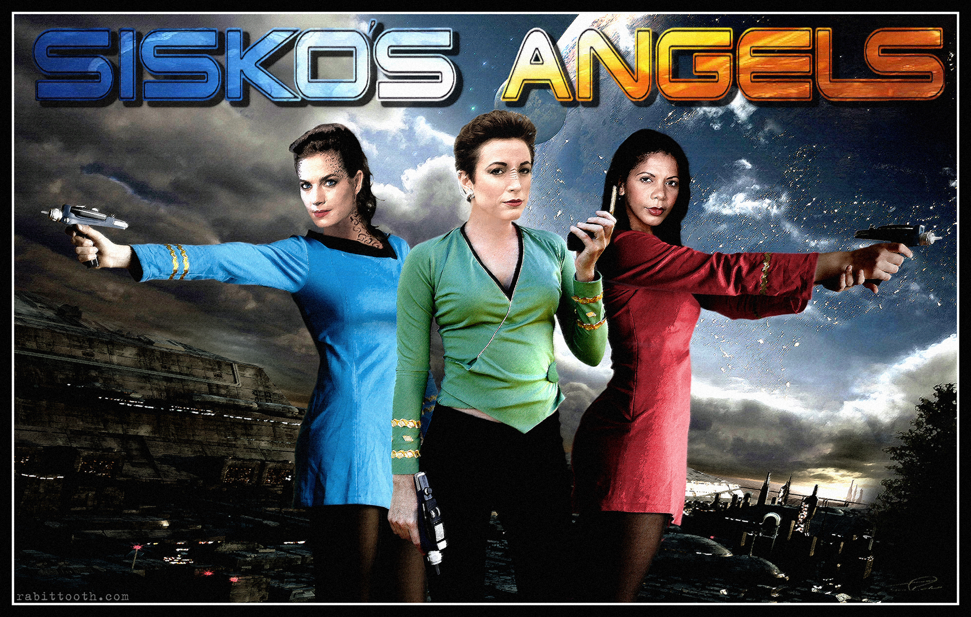 Sisko's Angels (Charlie's Angels / DS9 Mashup)