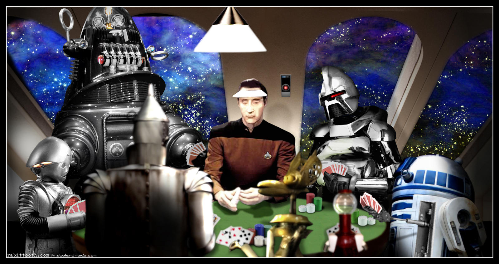 Droids Playing Poker