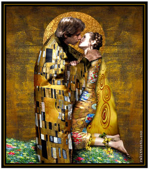 The Kiss (Klimt - Inspired Han / Leia)