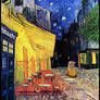 Dr. Who at Cafe Terrace (Dr.Who/Van Gogh)