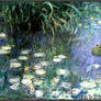 Water Lilies with Frog ( Monet / Muppets )