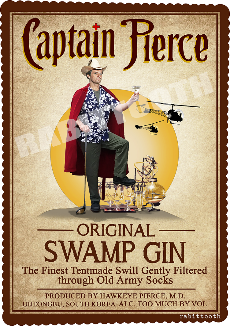 Captain Pierce (Captain Morgan/MASH) by Rabittooth