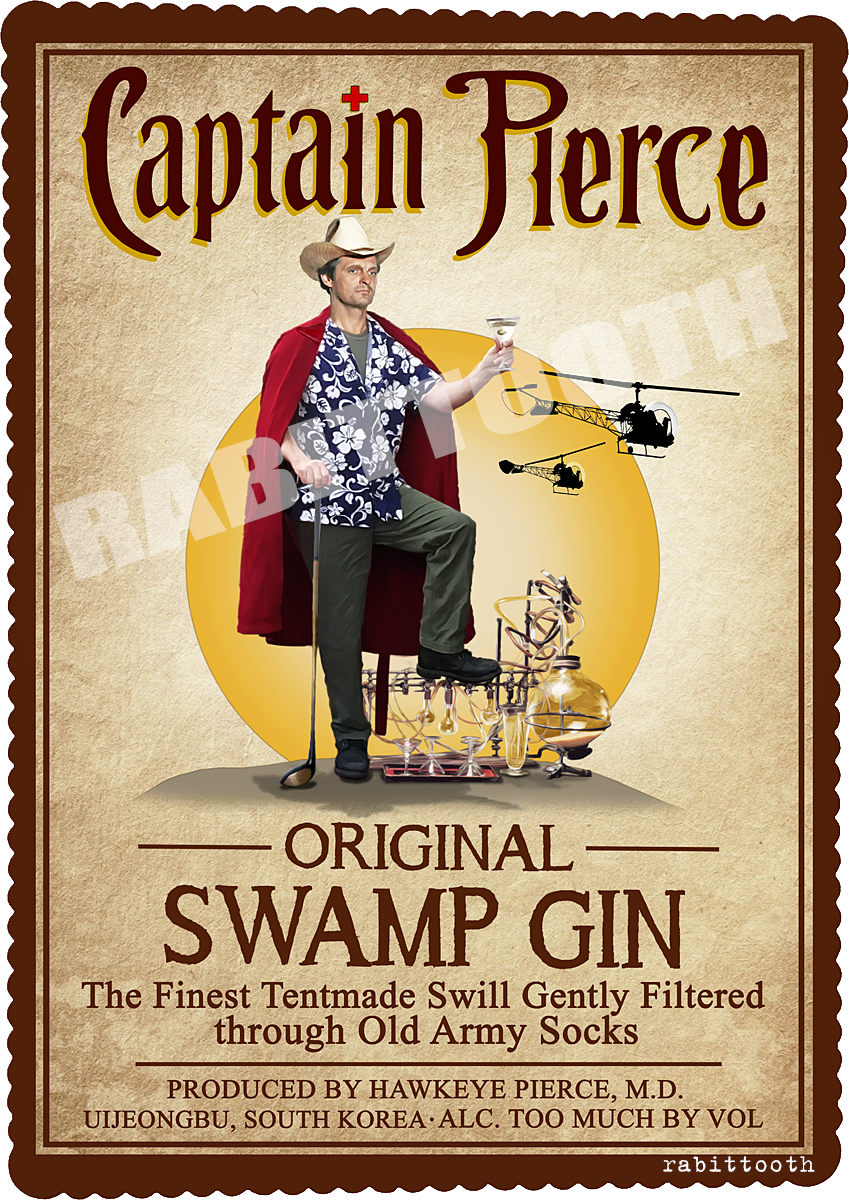 Captain Pierce (Captain Morgan/MASH) by Rabittooth