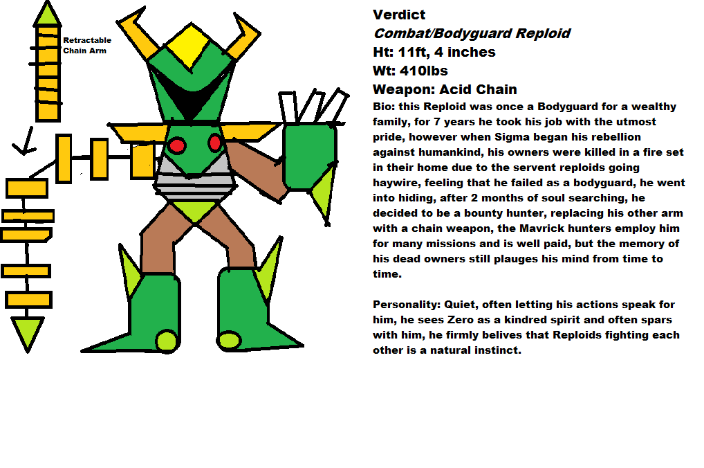 Reploid- Verdict (Adopted by That-RepliQueen-Kyo) by MC-Laboratories on ...