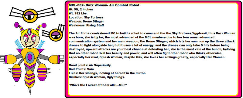 MCL-007 Buzz Woman 2023 Redesign