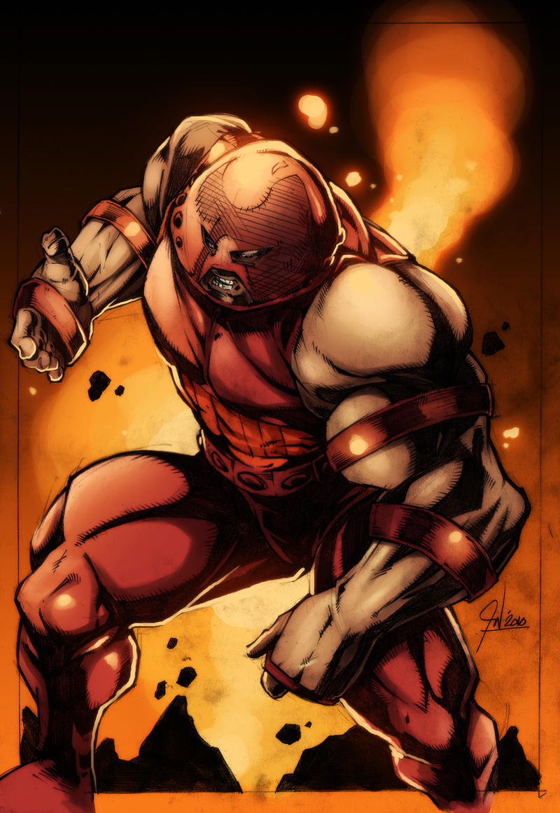 Juggernaut Main Color Juggernaut Colored by paneseeker on DeviantArt
