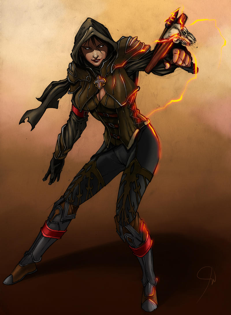 Diablo 3 - Demon Hunter by paneseeker