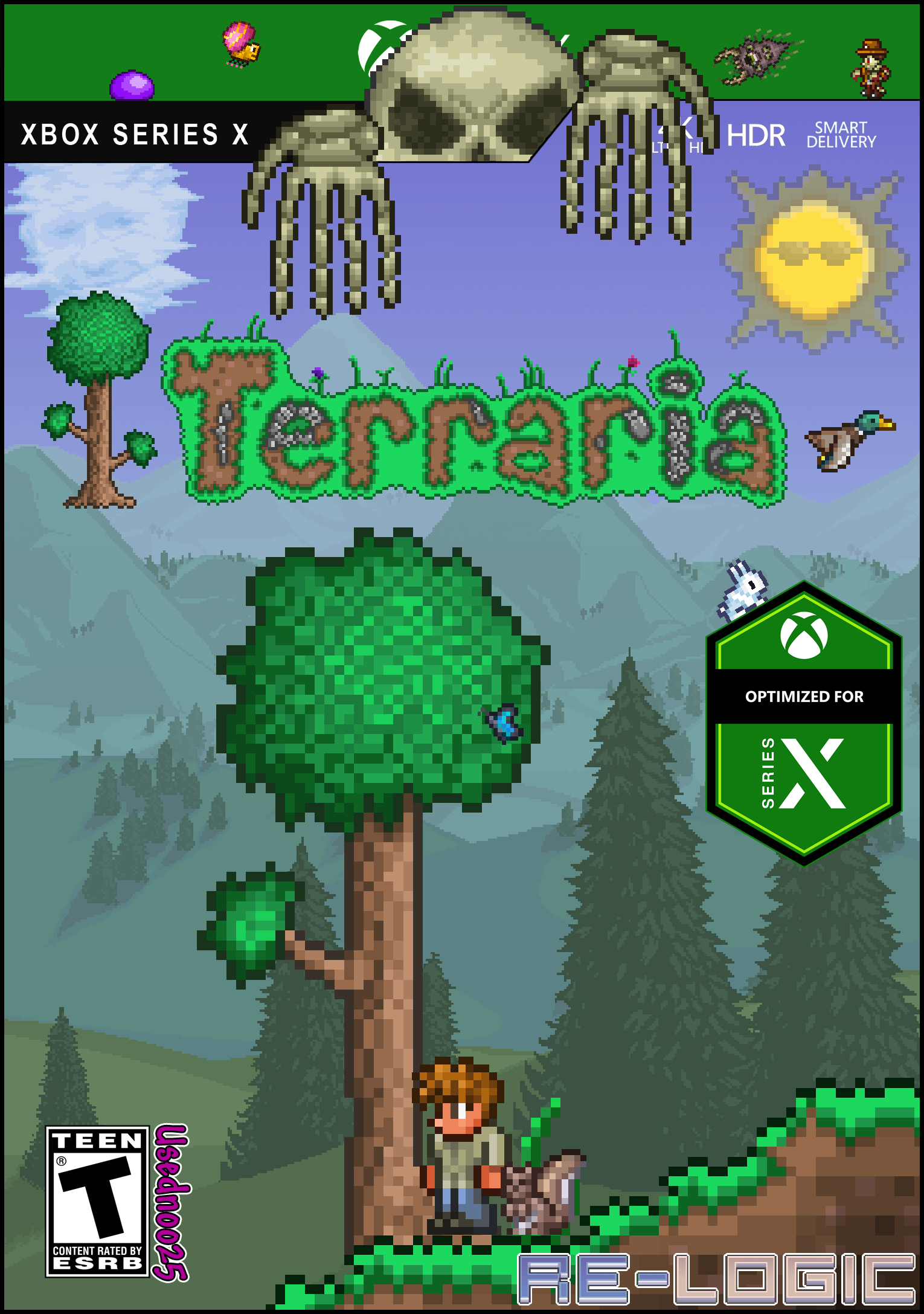 Terraria Steam Box art by Zacinthegame on DeviantArt