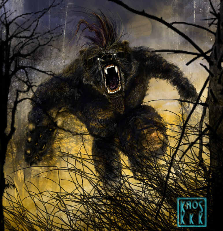 Werebear by ridvan on DeviantArt