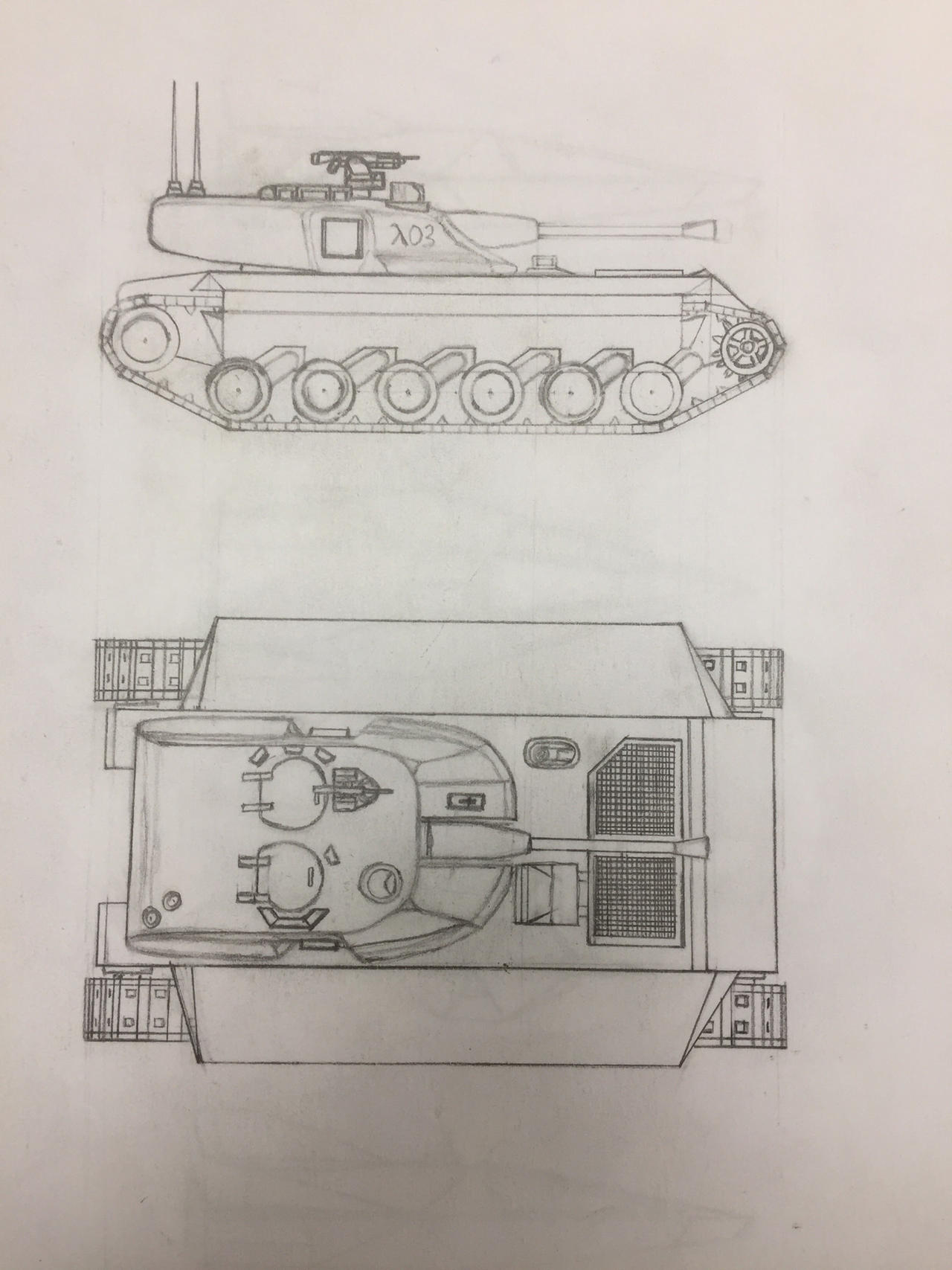 Simple Light Tank Light tank concept by ANewton89 on DeviantArt