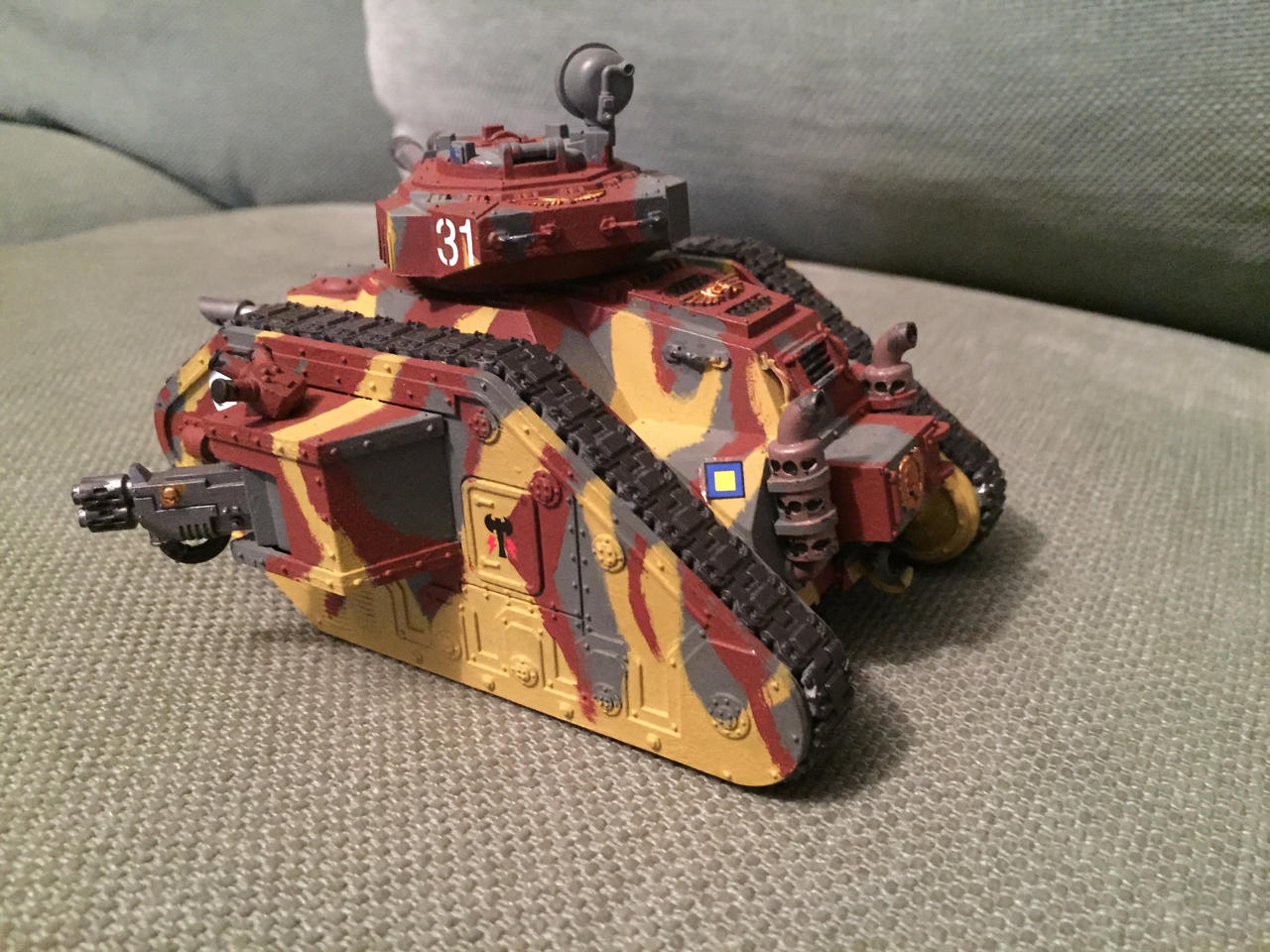 Leman Russ Rune Leman Russ, rear by ANewton89 on DeviantArt
