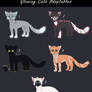 OPEN Glowing Cats Adoptables 1/5