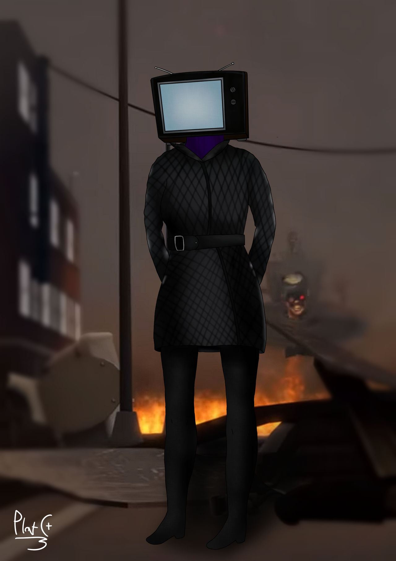 TV Woman by PlatC3 on DeviantArt