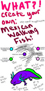 Mexican Walking Fish