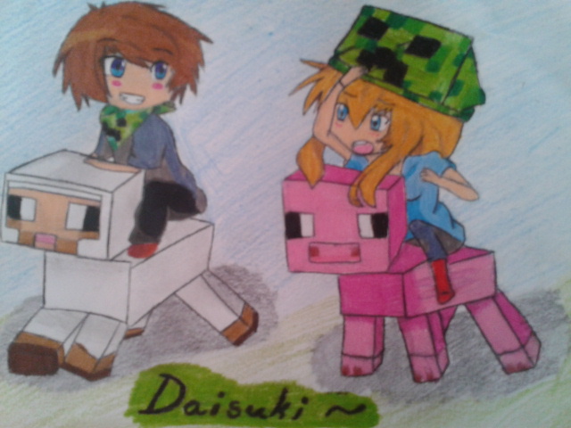 Minecraft Race ~