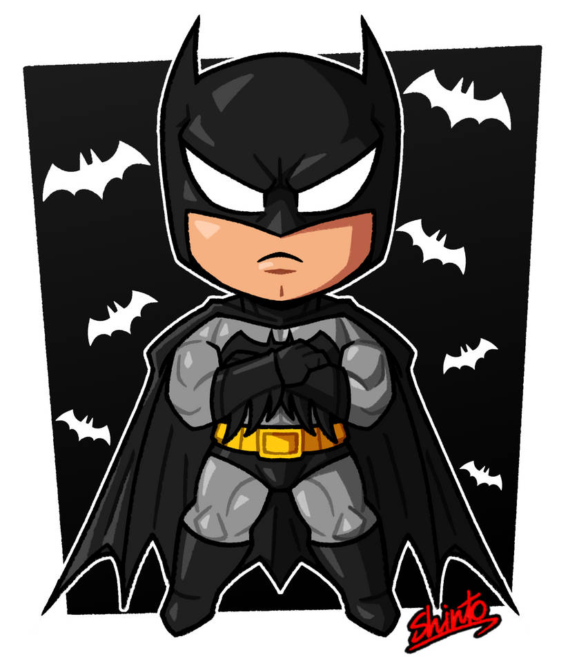 Batman(Chibi) by ShintoArt on DeviantArt