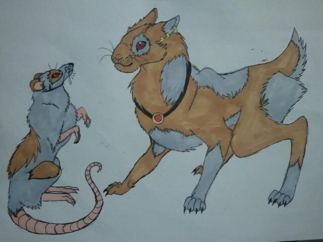 Rat Rabbit Thing Rabbit And Rat by kyarathehedgehog on DeviantArt