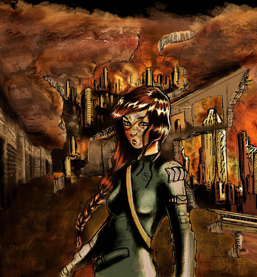 The Hunger Games: a rebellion by arianaglori on DeviantArt