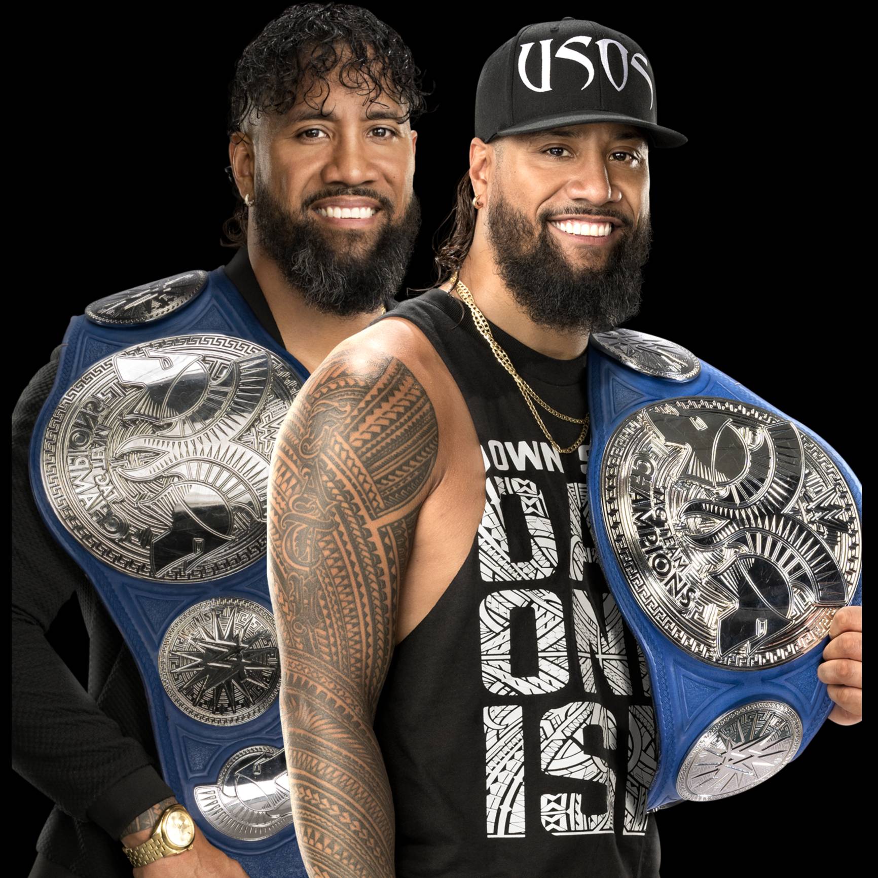 The Usos Tag Team Champions Png 2021 on DeviantArt