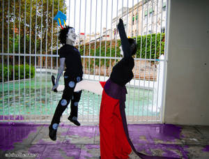 3x SHOWDOWN COMBO - Gamzee and Kanaya / Homestuck