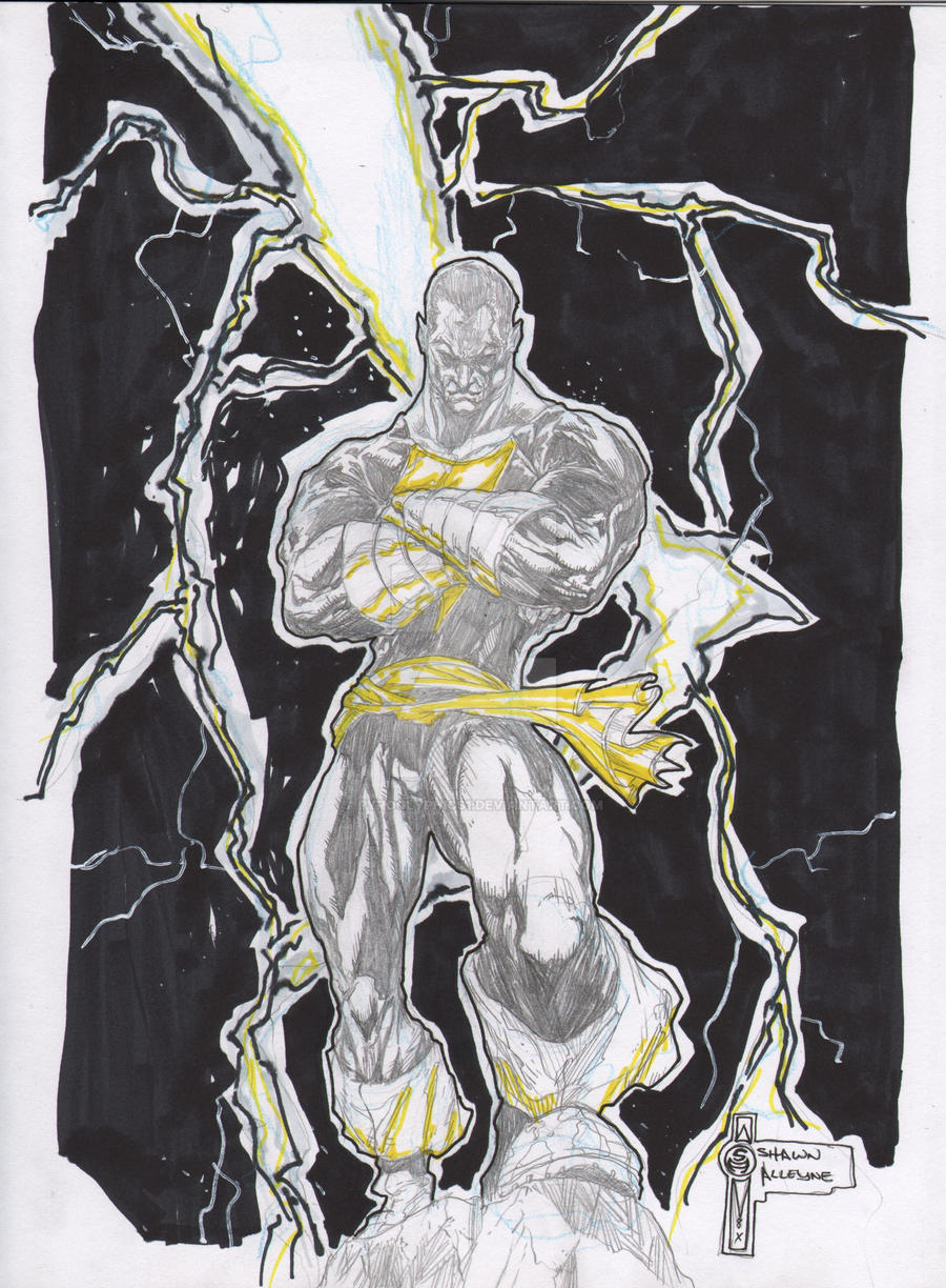 Blk Adam Baltimore Con Sketch