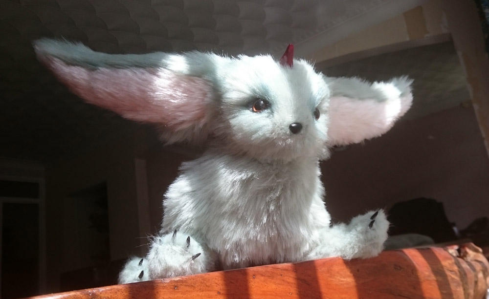 Carbuncle Plush FFXV (SOLD) by harmonixer101 on DeviantArt